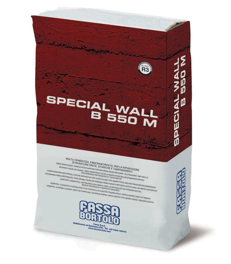 SPECIAL WALL B 550M 25 KG BC=56 CF COD.493T1