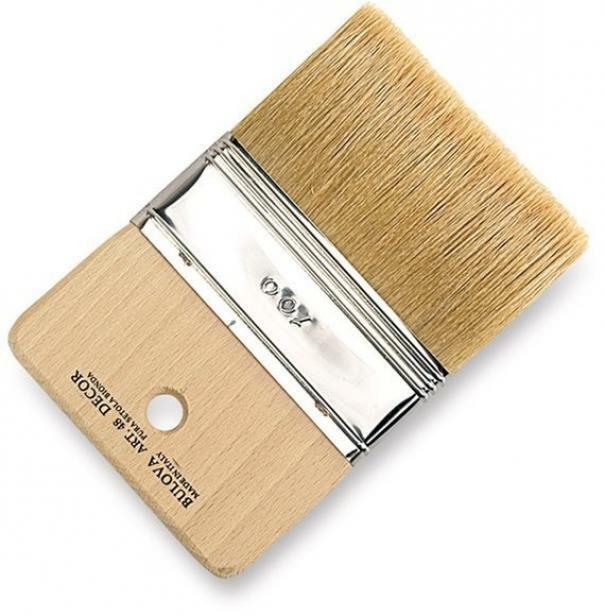 BULOVA PENNELLESSA DECOR SETOLA BIONDA 120X10 INDICATA PER EFFETTI DECORATIVI