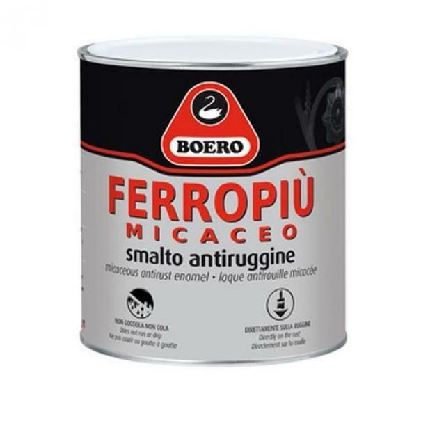 FERROPIU' GRIGIO GHISA GR. FINE 0,75 LT COD.450.058