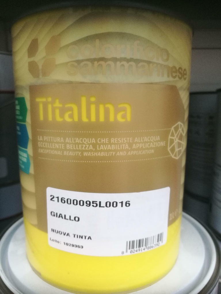 TITALINA GIALLO 1 LT COD.2160.0095