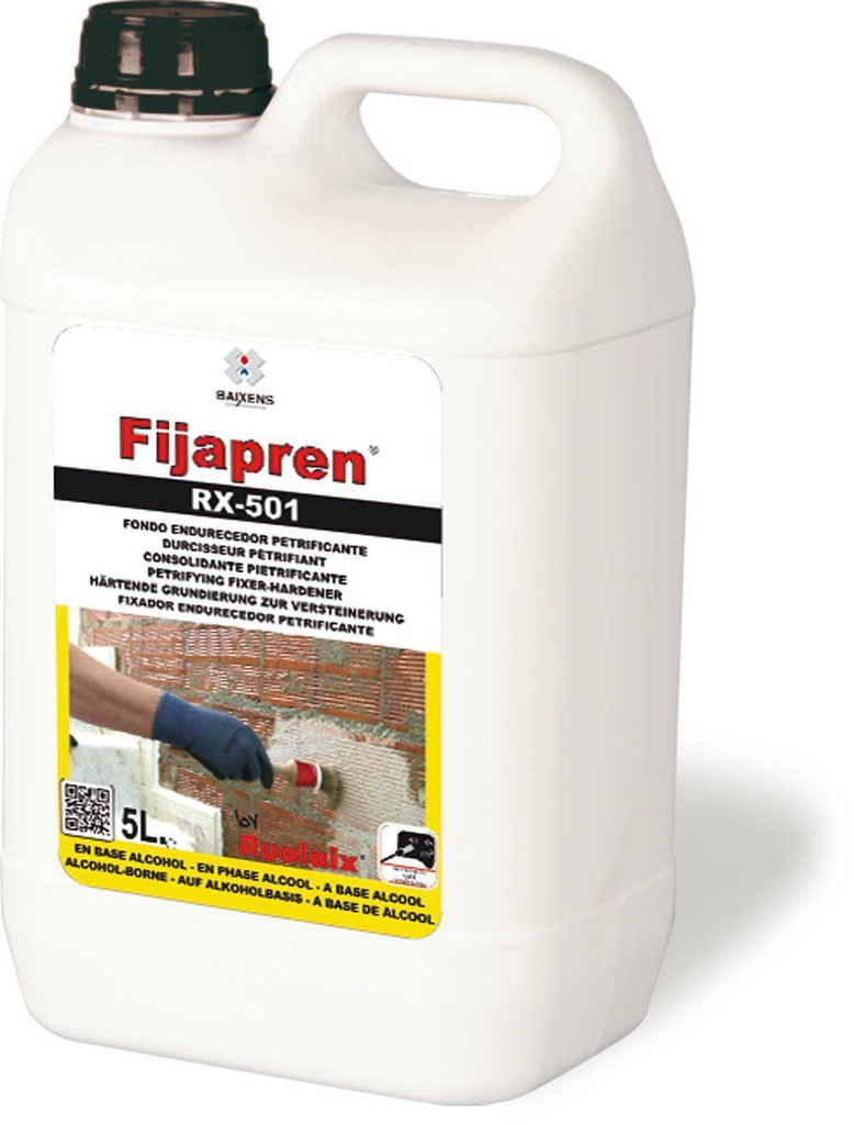 BULOVA FISSATIVO CONSOLIDANTE-INDURITORE  RX-501 FIJAPREN  ALL'ALCOL 5 LT