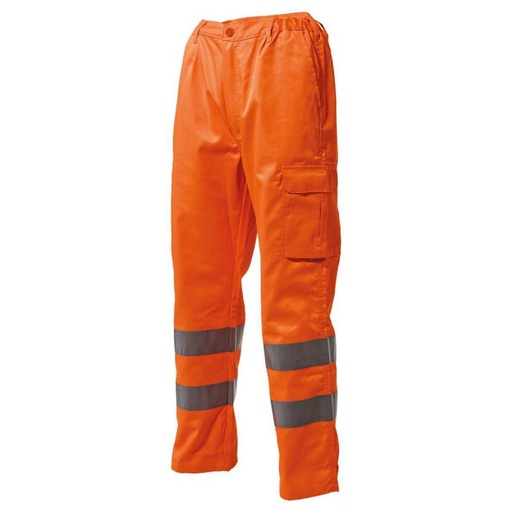 LOGICA PANTALONE POLY/COTONE TASCONE ARANCIO 830HVT