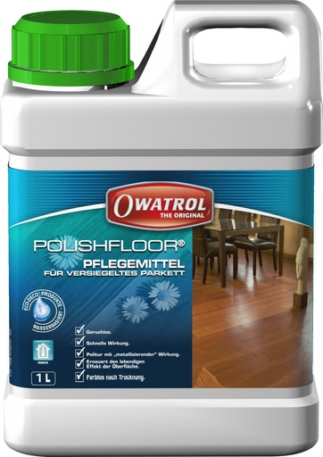 [BUL000301] POLISHFLOOR 1 LT TRATTAMENTO PROTETTIVO RAVVIVANTE METALLIZZANTE PER LEGNO INCOLORE