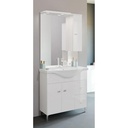 ANITA BASE CON 2ANTE LAVABO 85CM BIANCO