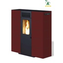 STUFA A PELLET CANADIAN STOVE SLIM ROSSA