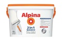 ALPINA PITTURA 2 IN 1 BIANCO NON NECESSITA DI FONDO INDICATA PER CARTONGESSO E CARTA DA PARATI 10 LT