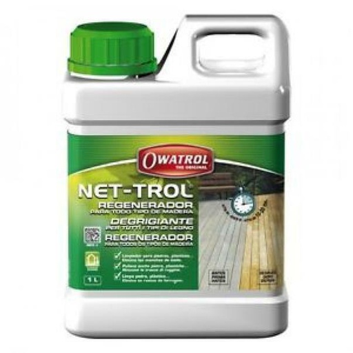 [BUL000146] OWATROL NET-TROL 1 LT DEGRIGIANTE RIGENERANTE PER TUTTI I TIPI DI LEGNO