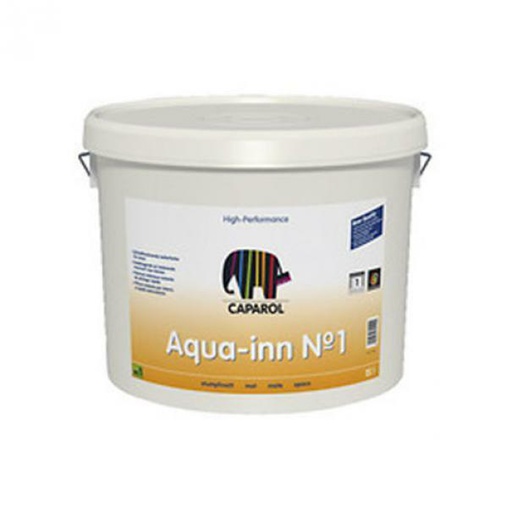 [CAP000077] CAPAROL PITTURA AQUA INN BASE 1/BIANCO LT 5 COPRIMACCHIA