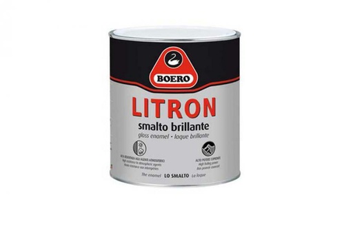 [BOE000283] LITRON SMALTO BRILL. TESTA DI MORO 0,75 LT COD.477.049