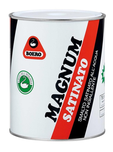 [BOE000228] MAGNUM PER MURI SATINATO BIANCO 10 LT COD.126.001