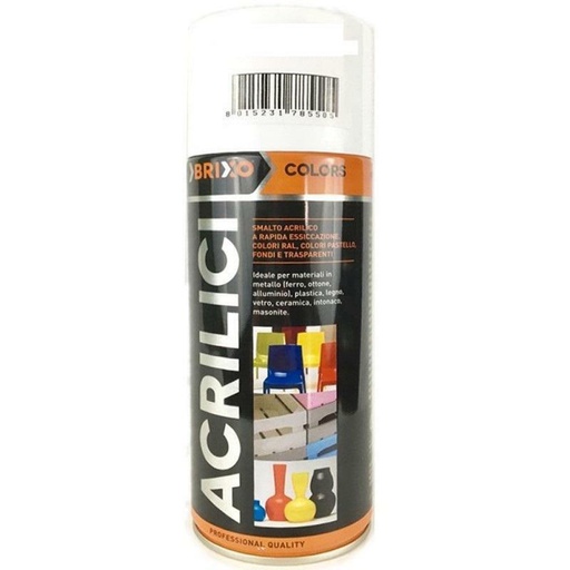 [FRA001220] BRIXO SMALTO SPRAY ACRILICO ORO RICCO PALLIDO 113