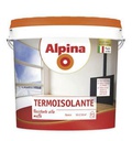 ALPINA TERMOISOLANTE 4 LITRI  IDROPITTURA SPECIALE PER INTERNI, TRASPIRANTE, PER LA RIDUZIONE DEI FENOMENI DI  CONDENSA SUPERFICIALE NELLE ZONE FREDDE DEGLI AMBIENTI.