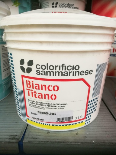 [SAM000323] BIANCO TITANO 3 LT COD.2100.0050
