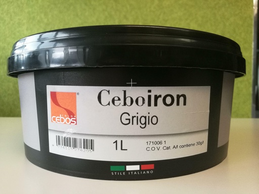 [CEB000046] CEBOS CEBOIRON GRIGIO 2,5 LT