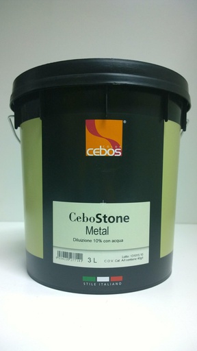 [CEB000100] CEBOS CEBOSTONE METAL 1 LT
