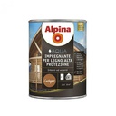 ALPINA IMPREGNANTE PER LEGNO  ALL'ACQUA ALTA PROTEZIONE INCOLORE 0,75 LITRI
