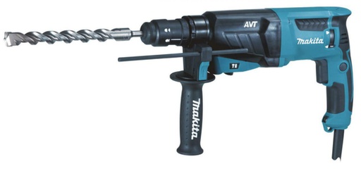 [MAK000085] MAKITA TASSELLATORE CON LED + SET PUNTE HR2631FT ATTACCO SDS PLUS 800 WATT