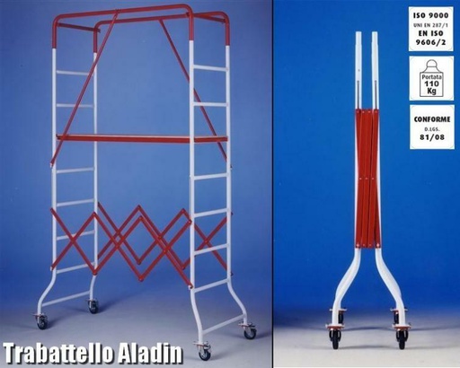 [SVE000086] SVELT PROLUNGA PER TRABATTELLO ALADIN METRI 0,89