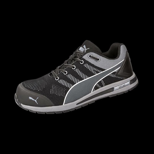 START SCARPA PUMA ELEVATE KNIT BLACK LOW S1P 40