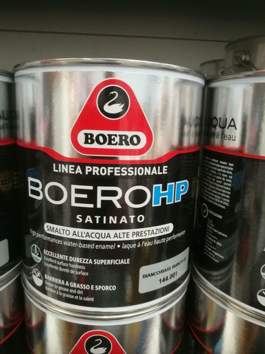 [BOE000155] BOERO HP SATINATO BIANCO 2,5 LT COD.144.001