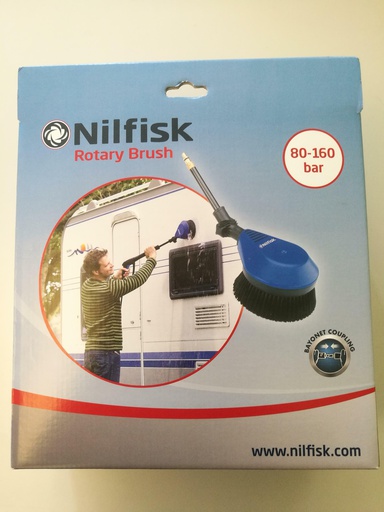 [NIL000013] NILFISK SPAZZOLA ROTANTE HOBBY  PER IDROPULITRICI AD ALTA PRESSIONE CODICE 6410762