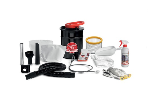 [0PA000010] PALAZZETTI CLEANING KIT BIDONE ASPIRACENERE + ACCESSORI